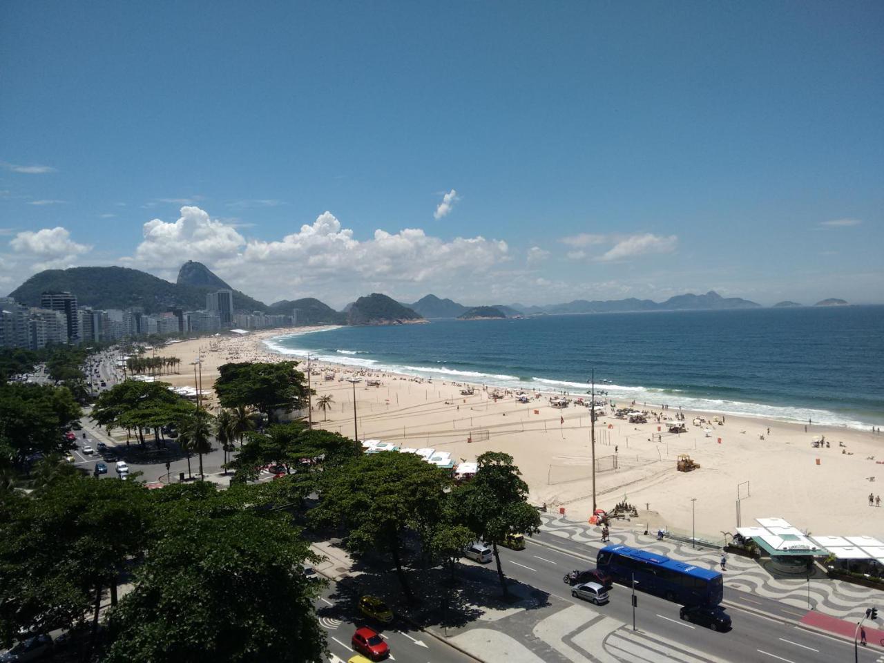Oceanfront Copacabana Apartment Rio de Janeiro Exterior foto